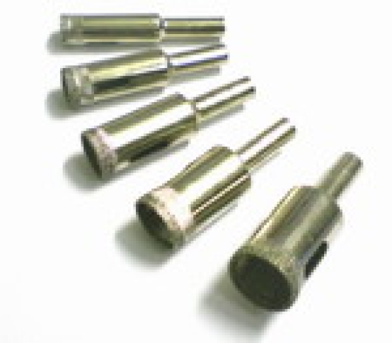 Diamantbohrer 4mm - Fliesenbohrer / Glasbohrer, mit Schaft